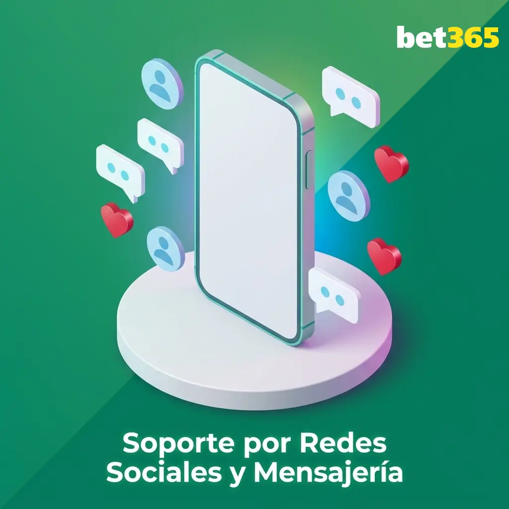 Soporte de Bet365 en redes sociales: Twitter, Facebook y YouTube para consultas generales y orientación al usuario