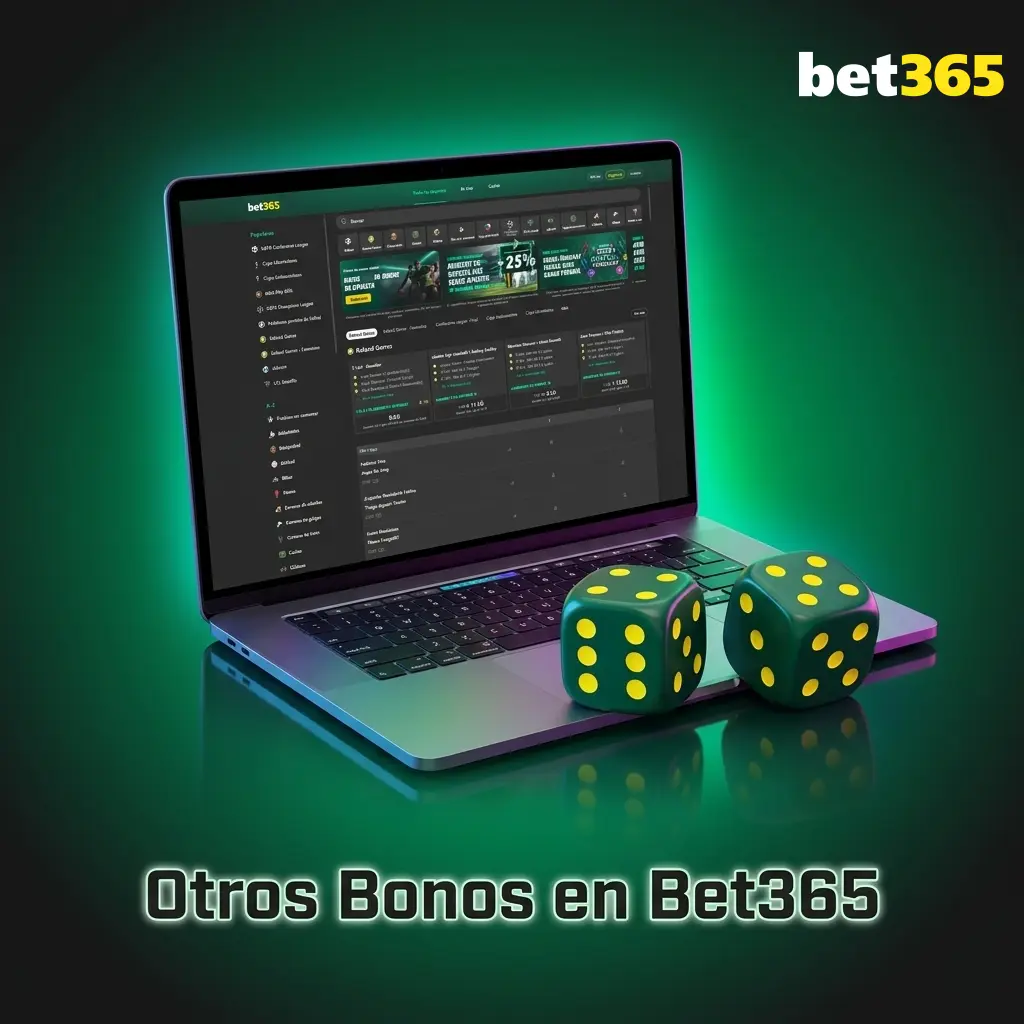 Bonos Bet365 Chile: cash out, precios mejorados, acumuladores y bonos de casino disponibles