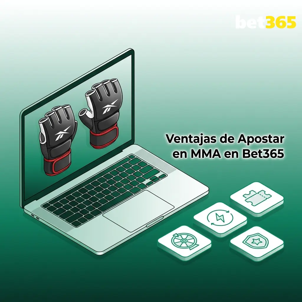 Ventajas de apostar en MMA en Bet365 Chile: mercados UFC, odds en vivo, Cash Out y app móvil