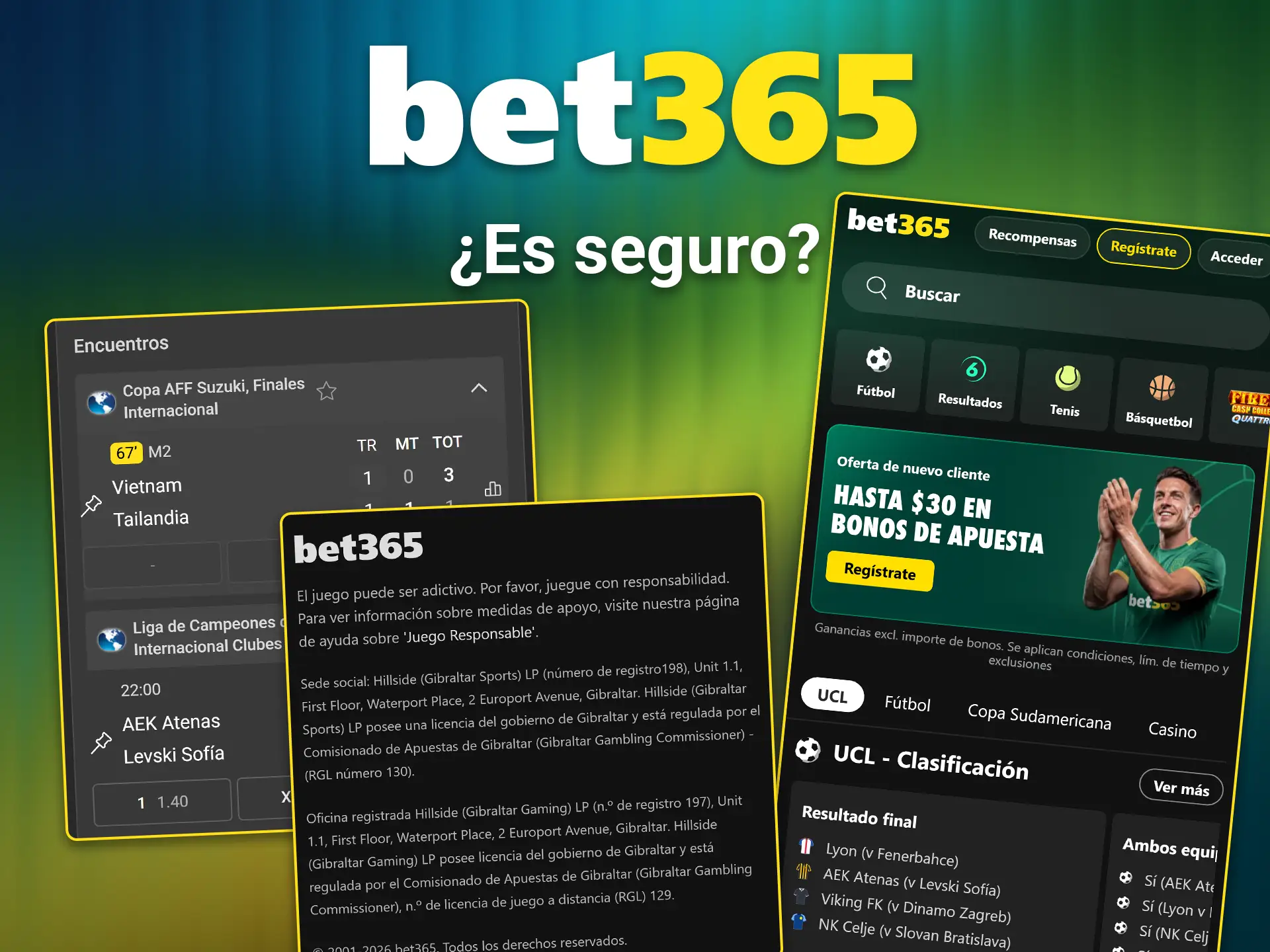 Averigua si es seguro descargar la aplicación de Bet365.