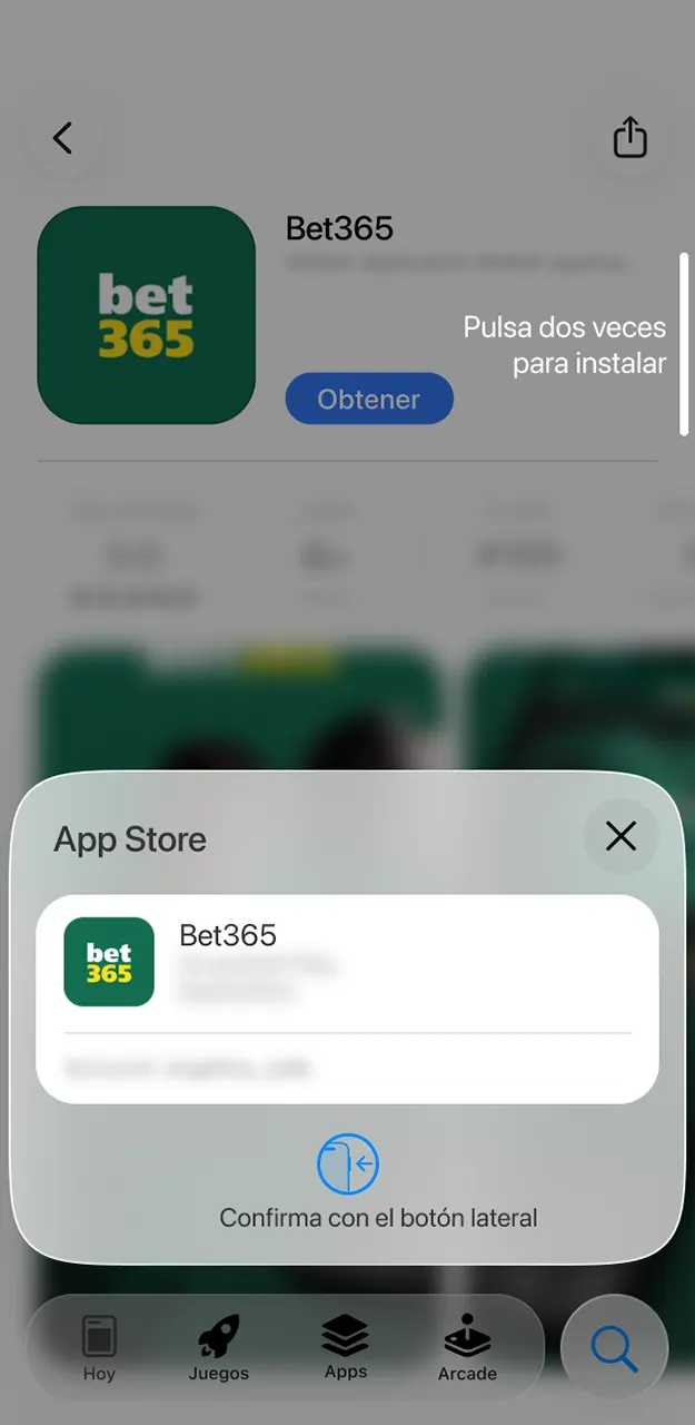 Confirma que la descarga de Bet365 para iOS es segura.