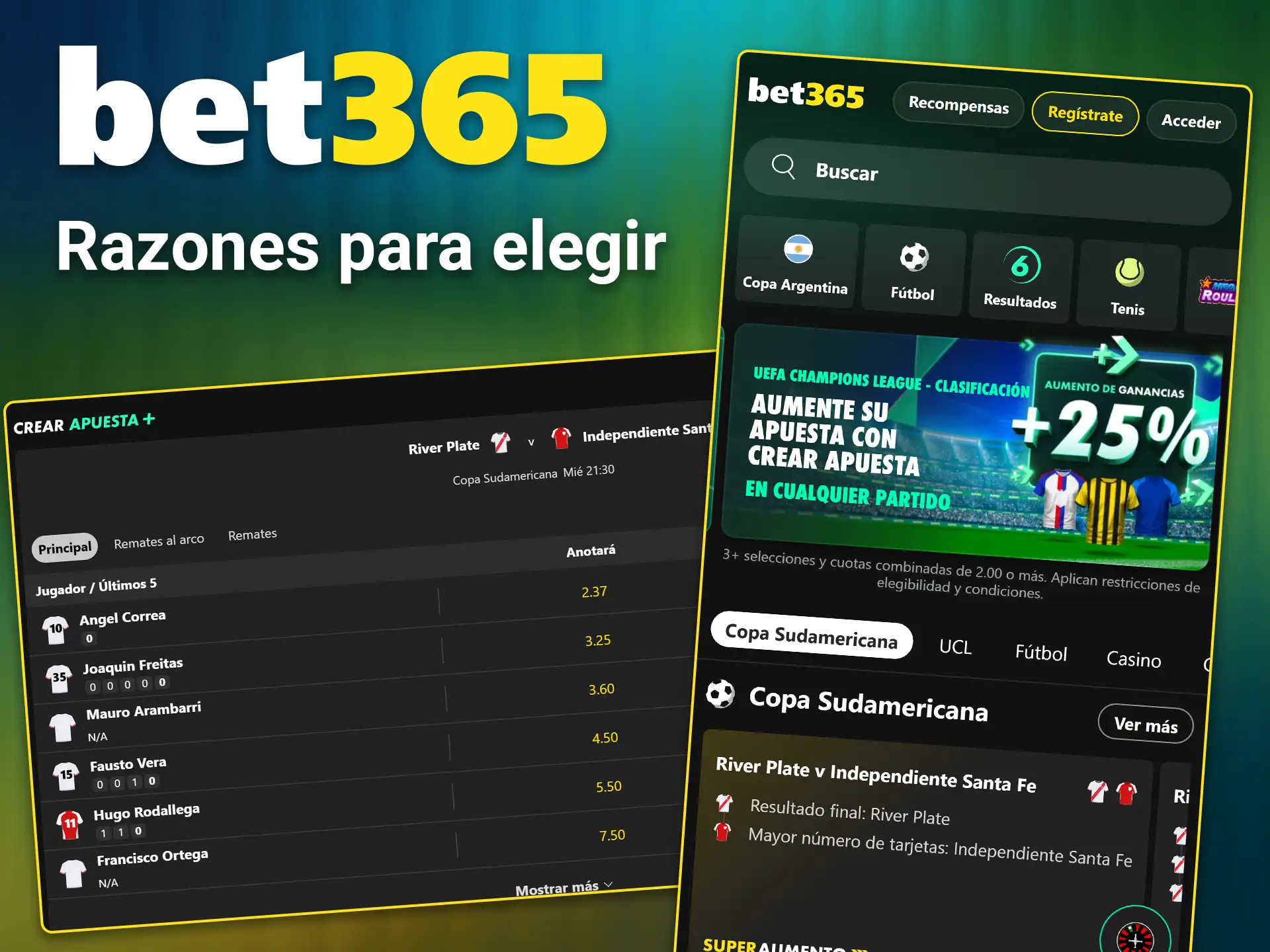 Conozca los motivos principales y razones para elegir Bet365 como su plataforma principal.